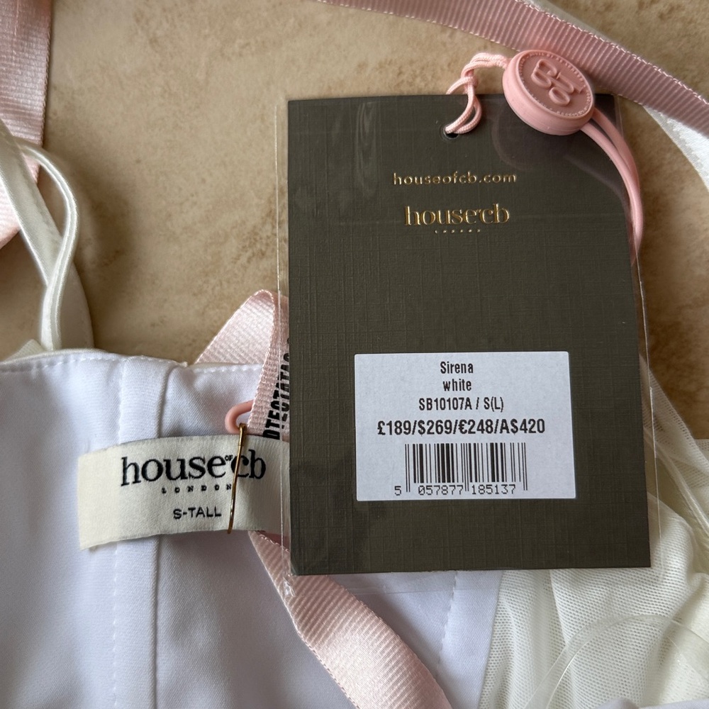 House of CB White Sirena Dress - Picture 3 of 6